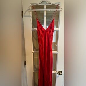 Zara slip maxi dress